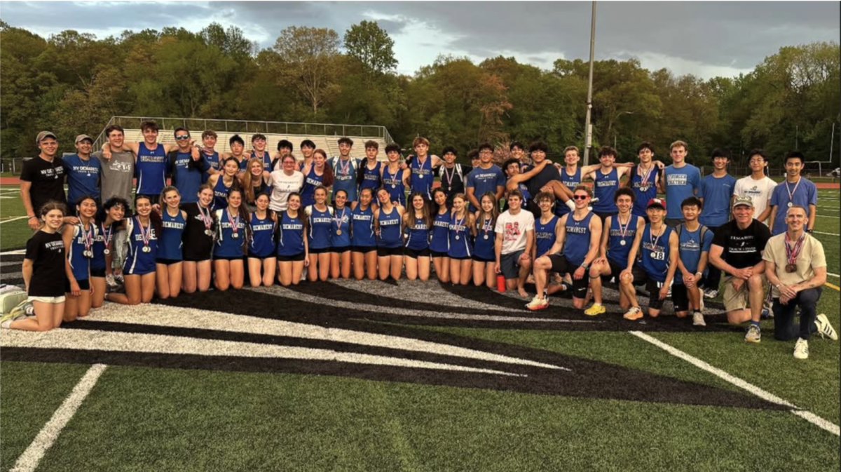 @NVDtrackandfield on Instagram
The NVD track team after winning leagues on May 2, 2025.
